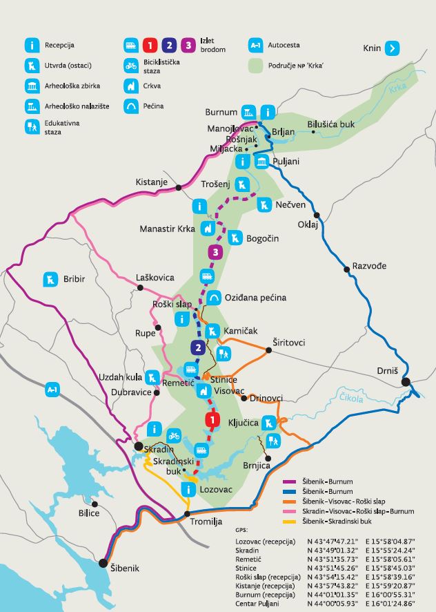 mapa chorwacji krk Mapa KRK   Blog podróżniczo turystyczny